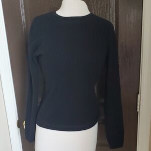 100% Cashmere Black Women's Sweater